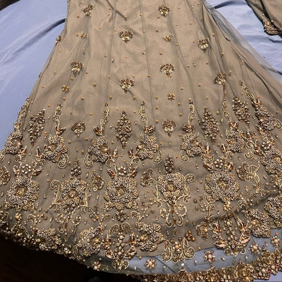 mohsin sons Dresses & Skirts - Formal wear beautiful embroidered shirt + dupatta! Never worn